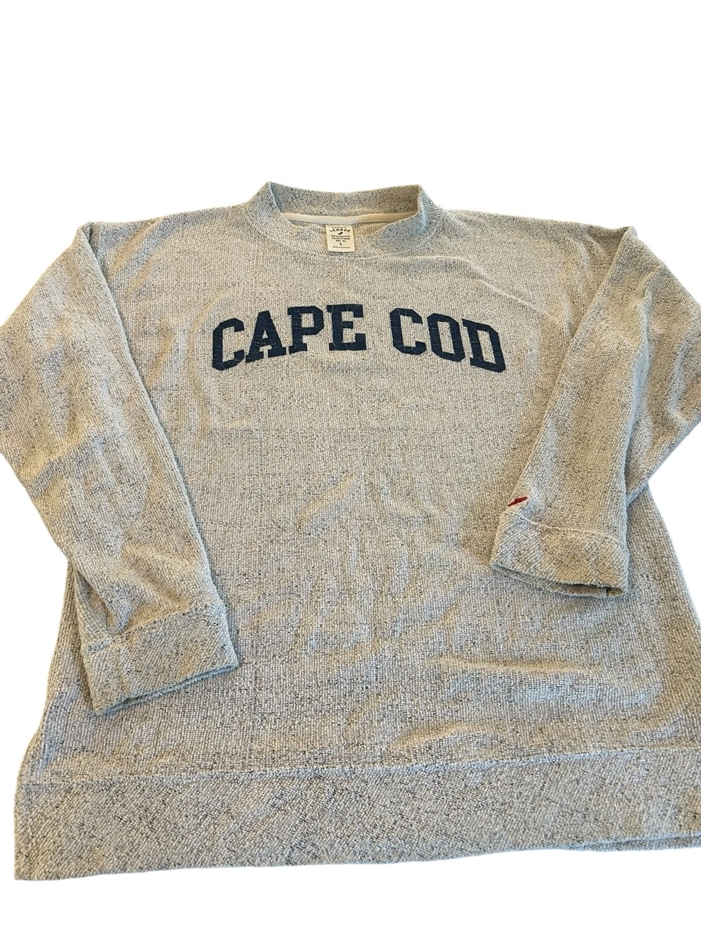 Cape Cod Gray Crewneck Sweater size large